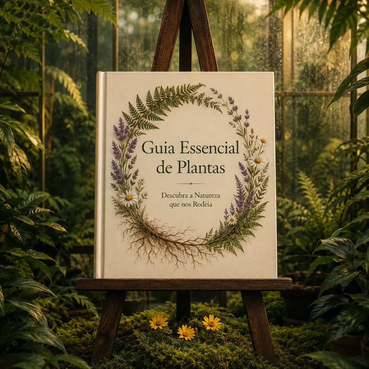 Livro Guia Essencial de Plantas